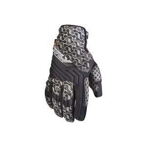  2012 FLY RACING SWITCH SNX GLOVES (XX LARGE) (BLACK/GREY 