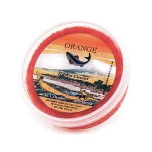 Orange Sushi Caviar 1.1 lb. Grocery & Gourmet Food
