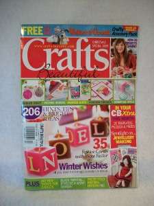 Crafts Beautiful Magazine November 2009  