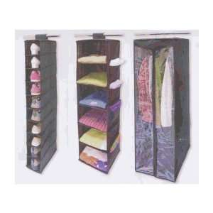  Ihome 16000 3 Piece Hanging Storage Set   Pack of 24 