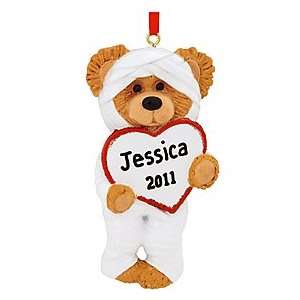  Personalized Accident Bear Ornament