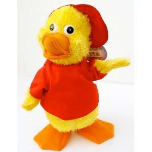  11 Animated Duck In Red Clothes Toys & Games