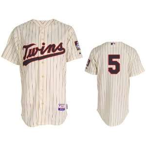  New MLB Minnesota Twins#5 CUDDYER cream jerseys size 48~56 