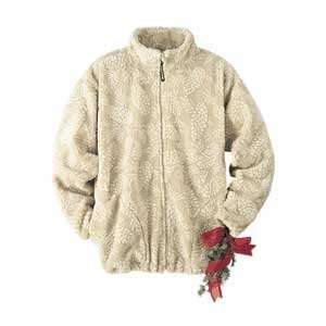  Northstyle Womens Sculpted Fleece Pinecone Jacket 