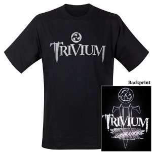        Trivium T Shirt Metal Logo Tour (XL) Toys & Games