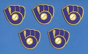 Lot Milwaukee Brewers MLB Baseball Patches Crests  
