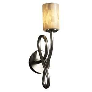  Alabaster Rocks Capellini Wall Sconce by Justice Design 