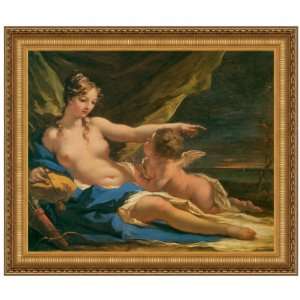  Venus and Cupid, 1716, Canvas Replica Painting Small 