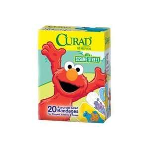  Curad Childrens Bandages, Sesame Street, 20 ct Baby