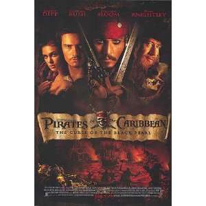  Pirates of the Caribbean Curse of the Black Pearl 27 X 40 