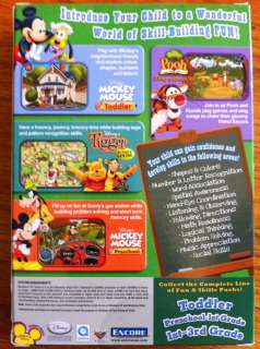 NEW* Disney Fun & Skills Pack Toddler 4 Games  