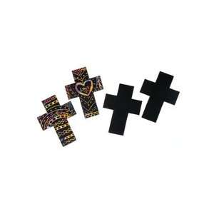  Scratch Board Crosses   25 Pieces Toys & Games