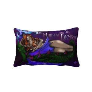  The Maiden and The Dragon Long Pillow 