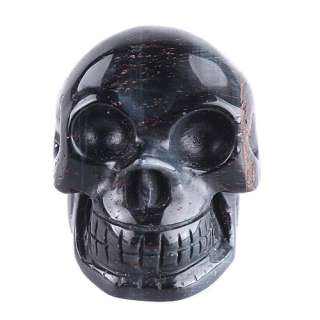 Unique Tigereye Gemstone/Stone Carved Skull CRS021  