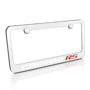  2010 up Camaro RS Summit White Color Matched License Frame 