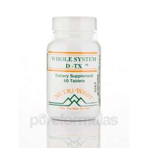  whole system dtx 60 tablets by nutri west Health 