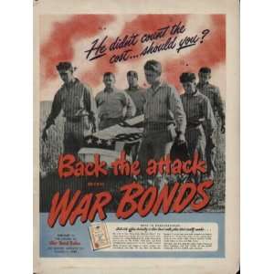   with War Bonds  1943 The Electric Auto Lite Company Ad, A3495A