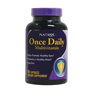  Once Daily Multivitamin Without Iron 60 Caps by Natrol 