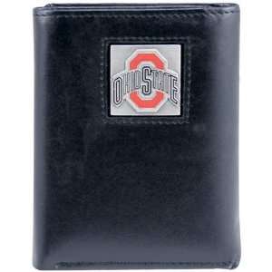    Ohio State Buckeyes Tri Fold Leather Wallet