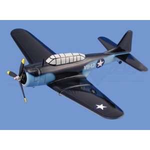  SBD   Dauntless, Blue/White Aircraft Model Mahogany 