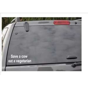  SAVE A COWEAT A VEGETARIAN  window decal Everything 