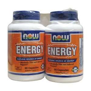  Now Foods Energy Capsules, 180 Count Health & Personal 