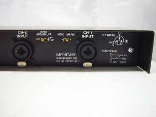   Amcron D 75 Dual Channel Rack Mount Stereo Power Amplifier D75 Amp