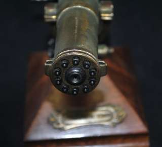 Antique 1883 Gatling Machine Gun Salesmans Sample Display Model  