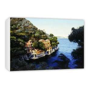  Villa, Portofino, From Hotel Picolo,   Canvas   Medium 