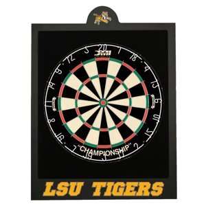LSU Tigers Dartboard Backboard 