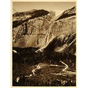  1926 Takakkaw Falls Yoho National Park British Columbia 