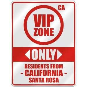   FROM SANTA ROSA  PARKING SIGN USA CITY CALIFORNIA