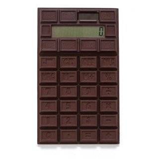 Kikkerland Chocolate Bar Calculator, Brown (CC02)