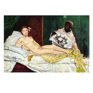  Olympia No.1 by douard Manet, 32x24