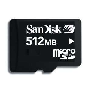  512MB Sandisk MicroSD TransFlash Memory Card (Bulk 