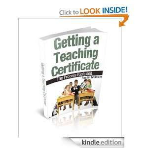 Getting a Teaching Certificate The Process Explained Rachel Nicolson 