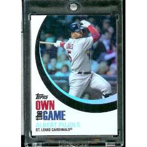  2007 Topps Own the Game #13 Albert Pujols St. Louis Cardinals 