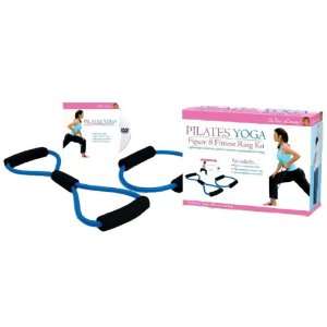  Wai Lana Pilates Yoga Figure 8 Fitness Ring Kit Sports 
