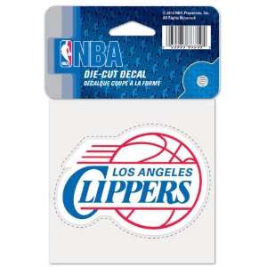  Los Angeles Clippers 4x4 Die Cut Decal