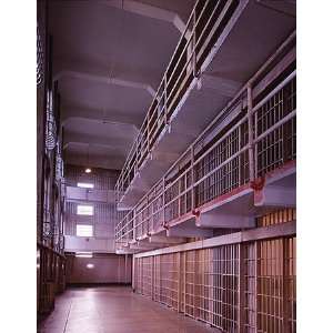  Inside Alcatraz Penitentiary Photograph   Beautiful 16x20 