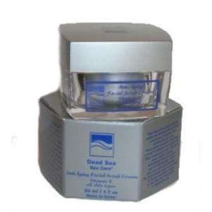 Dead Sea Spa Care Anti Aging Facial Scrub Cream Case Pack 45