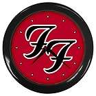 foo fighters dave grohl rock band wall clock black new