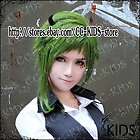 VOCALOID GUMI Megpoid cosplay wig costume POCKER FACE