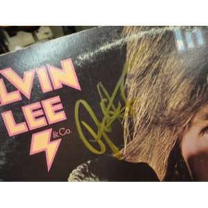  Lee, Alvin In Flight 1974 LP Signed Autograph Double LP 