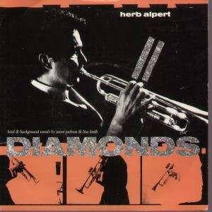    DIAMONDS 7 INCH (7 VINYL 45) UK A&M 1987 HERB ALPERT Music