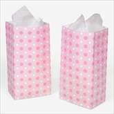 RTD Auctions   24 Pink Polka Dot Paper Treat Bags