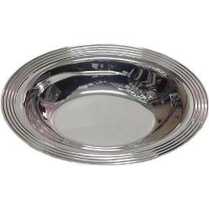  Decorative Oval Tray Border Design Stainless Steel Heavy 