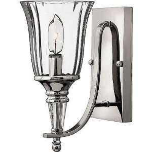  Decorative Wall Sconces. Chandon Single Sconce in Sterling 