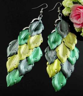 Wholesale Lots 38 Pairs Dangle Fashion Painted Earrings EI445 T0303 