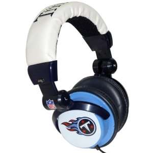   NFL Tennessee Titans DJ Style Headphones, Blue/Red Electronics